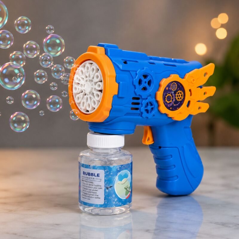 Flying Armor Bazooka Bubble Gun for Kids