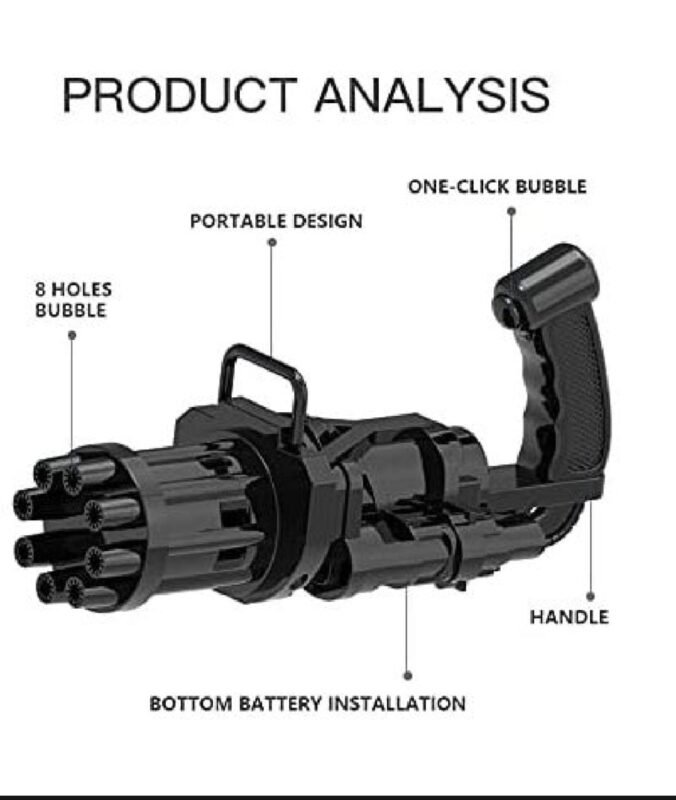 Bubble Gun Toy